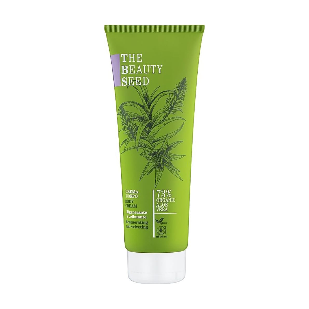 Уцінка! Відновлювальний крем для тіла Bioearth The Beauty Seed Body Cream, 250 мл